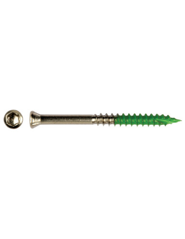 1 x Vis terrasse Tête fraisée TORX T25 5,5X60...