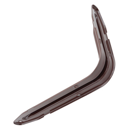 1 x Equerre pour support d'étagère 177X340 Marron