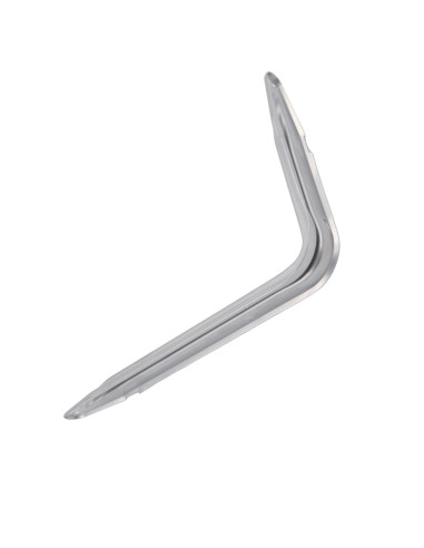 1 x Equerre pour support d'étagère 147X240 Gris