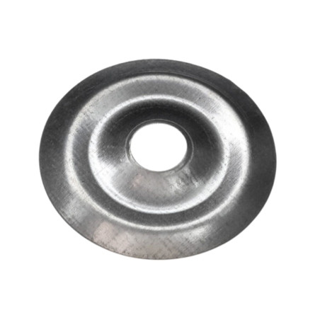 1 x Rosace plate 25 Acier zingué