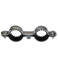Collier de fixation isophonique double M7X150 Diamètre 10...