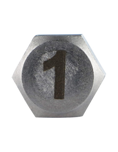 1 x Vis métaux Tête hexagonale TH 8X35 Inox A4...