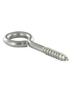 Piton Bois Inox A4 6X100 Filetée sur 54 Oeil 14