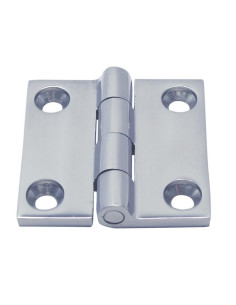 Charnière Carrée 50X50 Inox A4