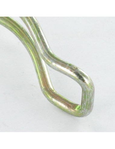 1 x Goupille clips 8X60 Pour Tube Bichromaté