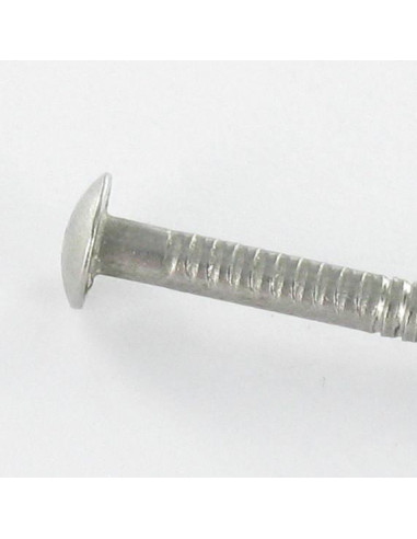 1 x Kg de pointes Inox A2 Tête ronde TR ANNELEE...