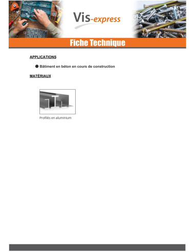 1 x Suspente Longueur 170 Acier zingué