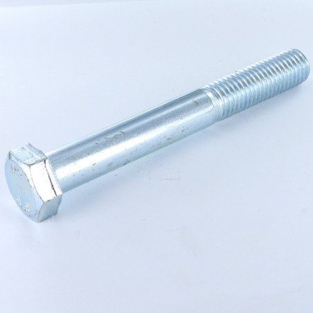 1 x Corps de boulon filetage partiel Tête hexagonale TH M18X190 Classe 8.8 Acier zingué