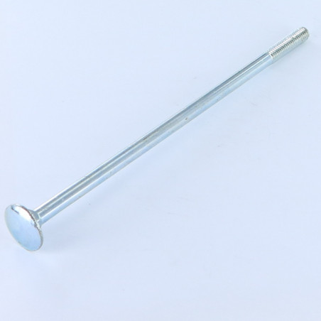 1 x TRCC JAPY tête ronde collet carré M6X150 Filetage partiel Acier zingué