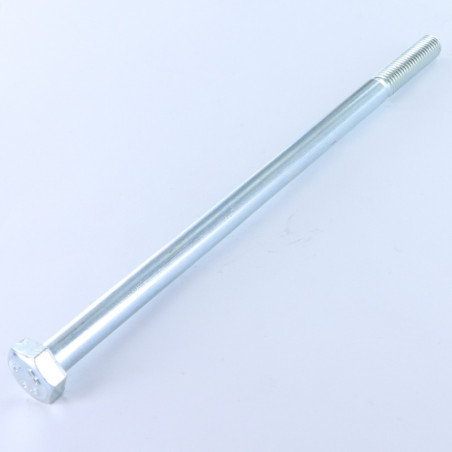 1 x Corps de boulon filetage partiel Tête hexagonale TH M10X190 Classe 8.8 Acier zingué