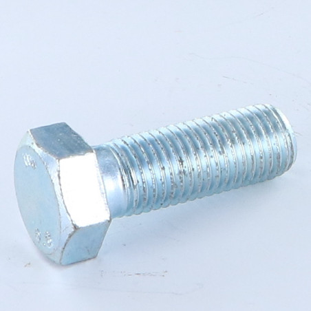 1 x Corps de boulon filetage partiel Tête hexagonale TH M12X40 Classe 8.8 Acier zingué