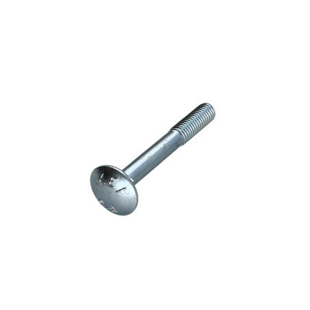 1 x TRCC JAPY tête ronde collet carré M8X60 Filetée sur 22 Filetage partiel Acier zingué