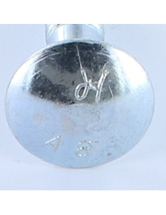 TRCC JAPY tête ronde collet carré M10X50 Filetage partiel... 2
