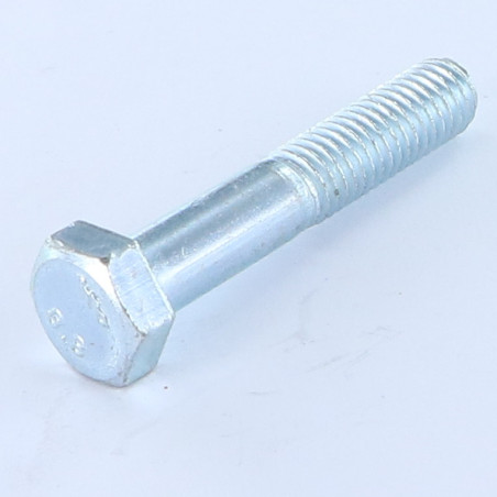 1 x Corps de boulon filetage partiel Tête hexagonale TH M6X30 Classe 8.8 Acier zingué