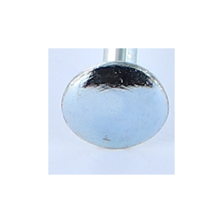 1 x TRCC JAPY tête ronde collet carré M8X120 Filetée sur 22 Filetage partiel Acier zingué