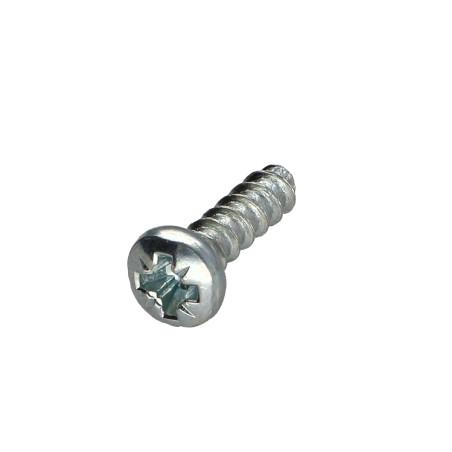 1 x Vis Euro Tête cylindrique bombée TCB Pozi 6X20 Diamètre de tête: 10.5 Acier zingué à
