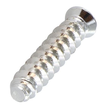 1 x Vis Euro Tête fraisée Pozi 6.3X14 Diamètre de tête: 7.5 Acier nickelé