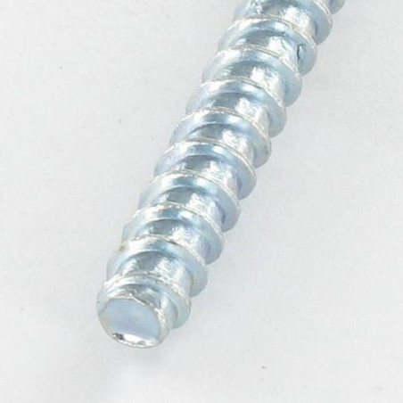1 x Vis Euro Tête fraisée Pozi 6X22 Diamètre de tête: 7.5 Acier zingué à