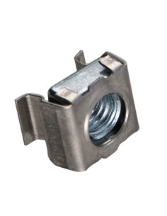 Ecrou acier zingué cage inox C4806D M6 Epaisseur tole 3.6...