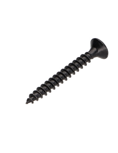 1 x VBA Vis bois agglo Inox A2 Noir Tête...
