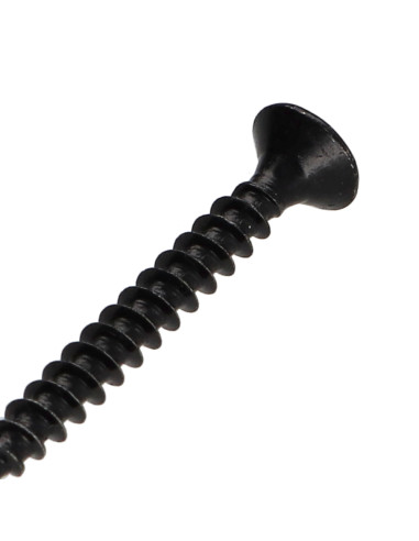 1 x VBA Vis bois agglo Inox A2 Noir Tête...