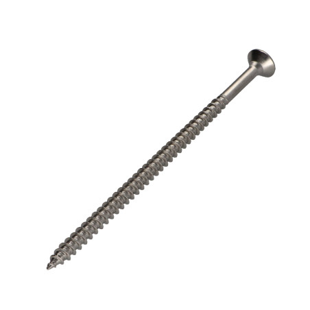 1 x VBA Vis bois agglo Inox A2 Tête fraisée Pozi 4.5X100