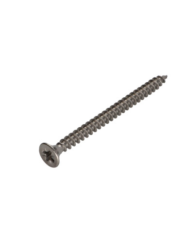 1 x VBA Vis bois agglo Inox A2 Tête fraisée...