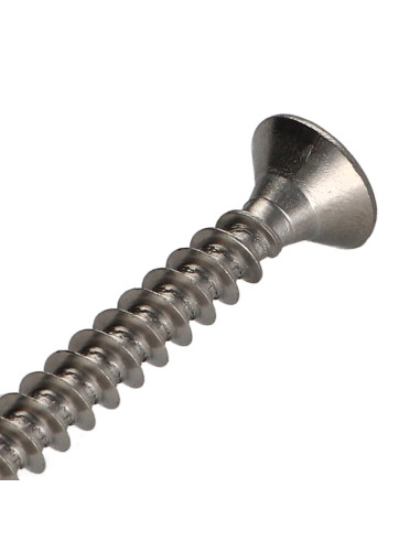 1 x VBA Vis bois agglo Inox A2 Tête fraisée...