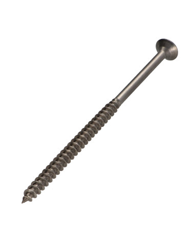 1 x VBA Vis bois agglo Inox A2 Tête fraisée...