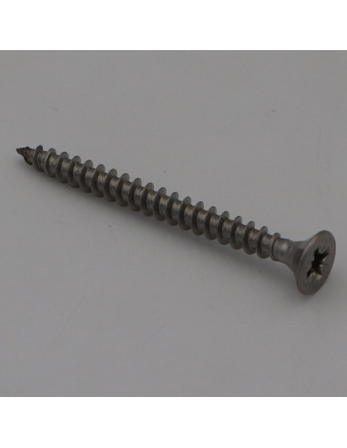 1 x VBA Vis bois agglo Inox A2 Tête fraisée...