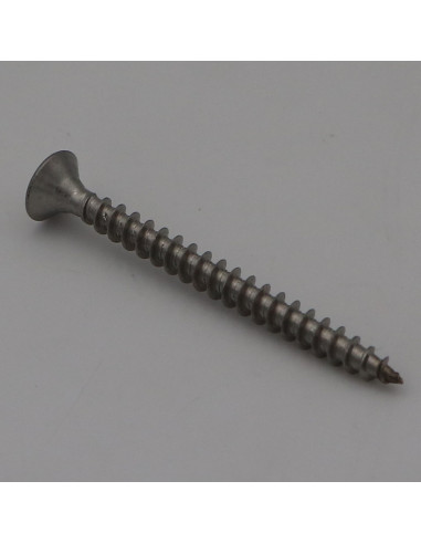 1 x VBA Vis bois agglo Inox A2 Tête fraisée...
