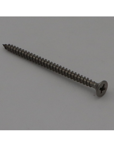 1 x VBA Vis bois agglo Inox A2 Tête fraisée...
