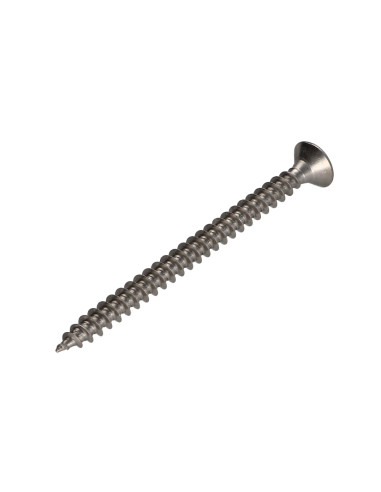 1 x VBA Vis bois agglo Inox A2 Tête fraisée...