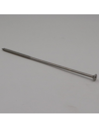 1 x VBA Vis bois agglo Inox A2 Tête fraisée...