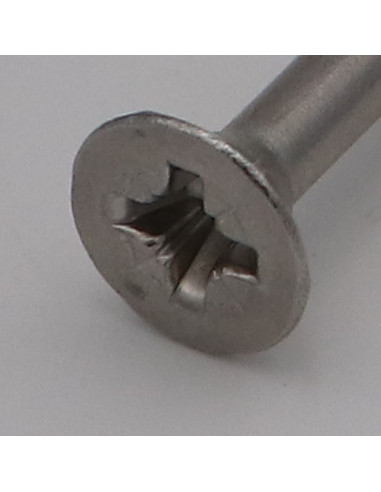 1 x VBA Vis bois agglo Inox A2 Tête fraisée...