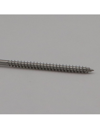 1 x VBA Vis bois agglo Inox A2 Tête fraisée...