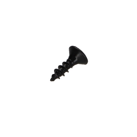 1 x VBA Vis bois agglo Inox A2 Noir Tête fraisée Pozi 3.5X20