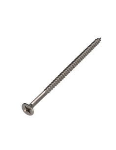VBA Vis bois agglo Inox A2 Tête fraisée Pozi 6X110