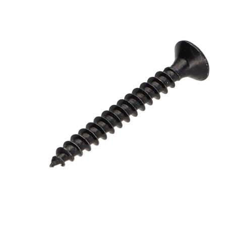 1 x VBA Vis bois agglo Inox A2 Noir Tête fraisée Pozi 3.5X30