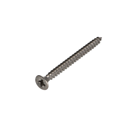 1 x VBA Vis bois agglo Inox A2 Tête fraisée Pozi 5X60