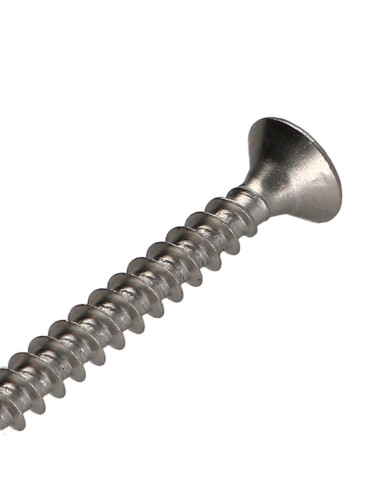 1 x VBA Vis bois agglo Inox A2 Tête fraisée...