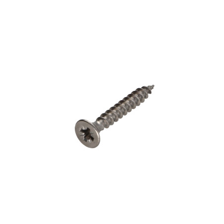 1 x VBA Vis bois agglo Inox A2 Tête fraisée Pozi 6X30