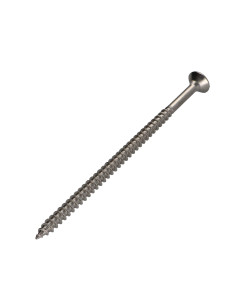 VBA Vis bois agglo Inox A2 Tête fraisée Pozi 5X120 2