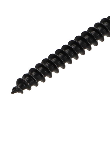 1 x VBA Vis bois agglo Inox A2 Noir Tête...