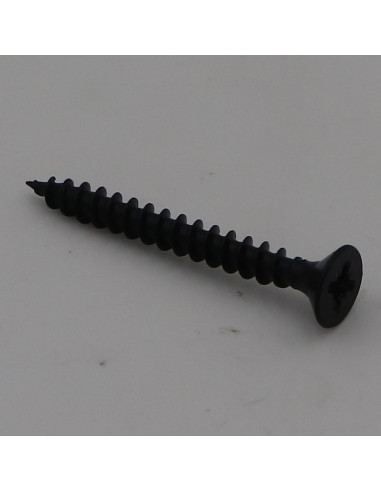 1 x VBA Vis bois agglo Inox A2 Noir Tête...