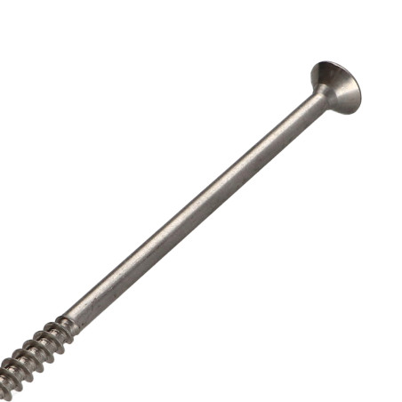 1 x VBA Vis bois agglo Inox A2 Tête fraisée Pozi 6X100 Filetée sur 60
