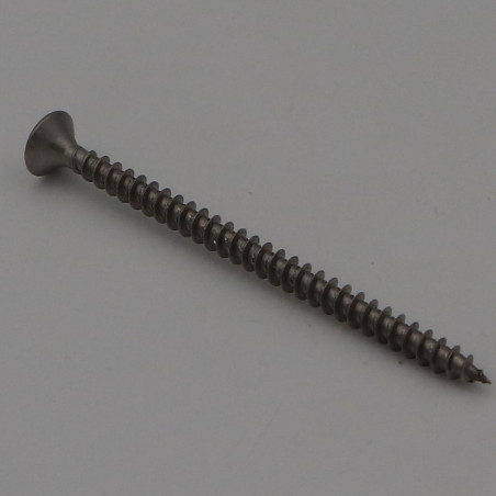 1 x VBA Vis bois agglo Inox A2 Tête fraisée Pozi 4.5X70