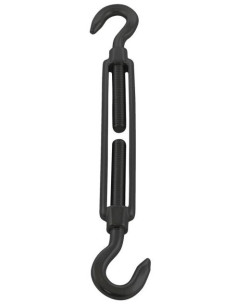 Tendeur crochet crochet M5 Inox A4 Noir