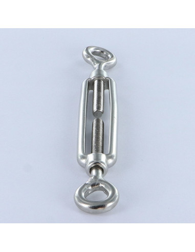 1 x Tendeur oeil oeil M6X90 Oeil 10 Inox A4