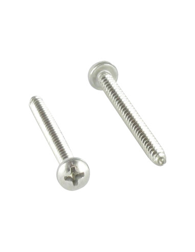 1 x Vis tôle tête cylindrique bombée large POZI...